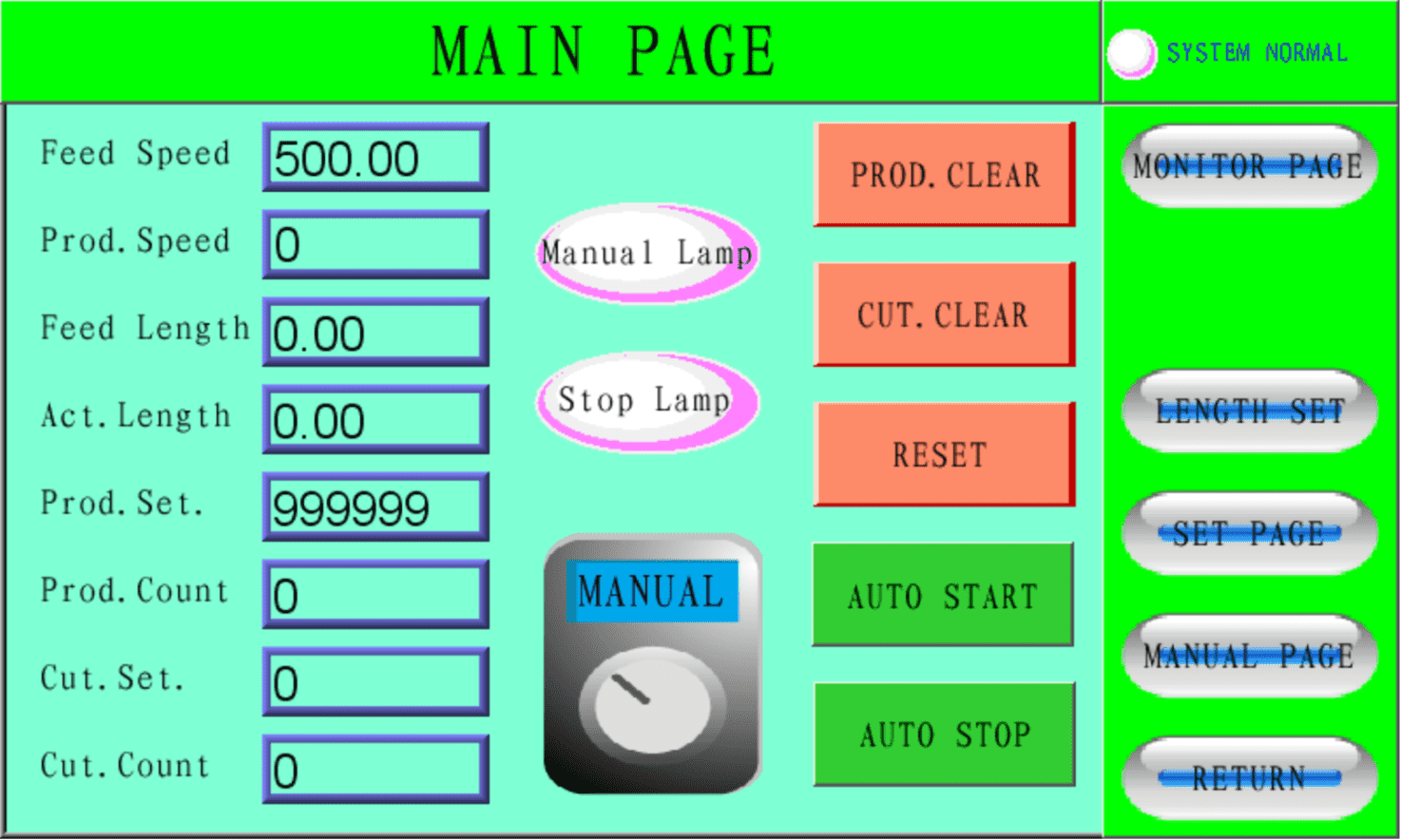 Panel kawalan feeder-2